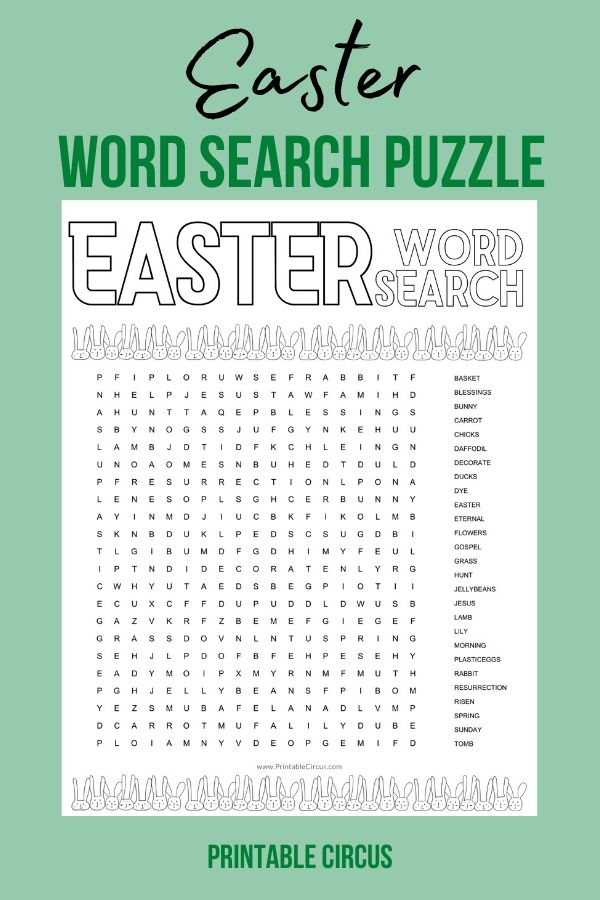 Grab this FREE printable Easter word search puzzle + coloring page that you can download and print off to play and enjoy right away. Fun printable PDF word search puzzle.