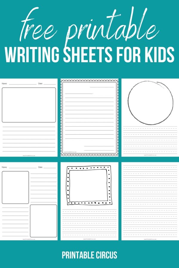 Creative Printable Blank Lined Paper Templates